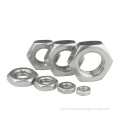 stainless steel hexagonal nut thin hex nut